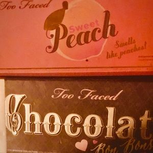 Too Faced palettes SWEET PEACH CHOCOLATE BON BON